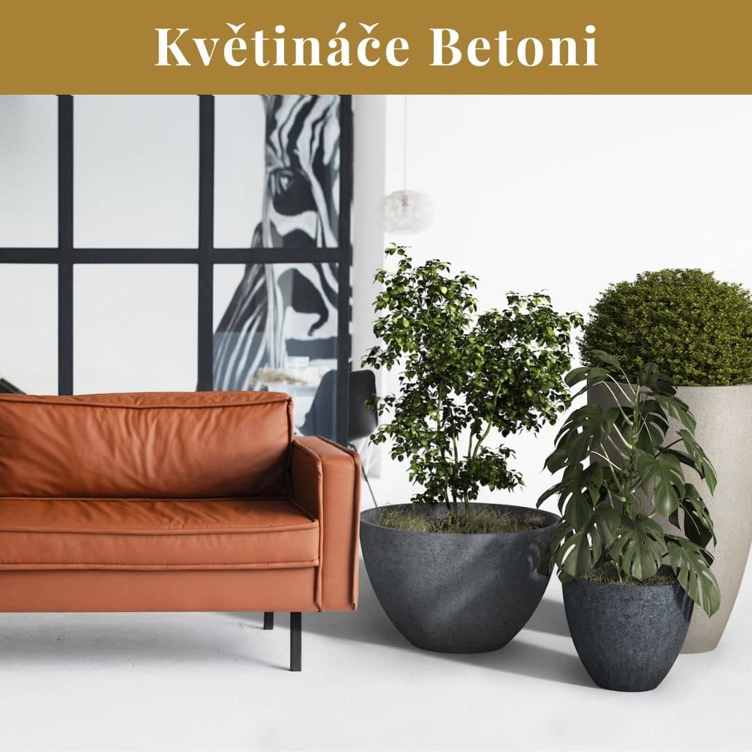 banner betonové květináče betoni